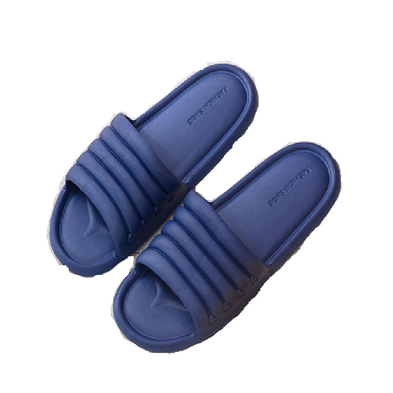 Dép đi trong nhà 2020 chống trơn trượt thiết kế trơn, màu đơn giản PVC sâu