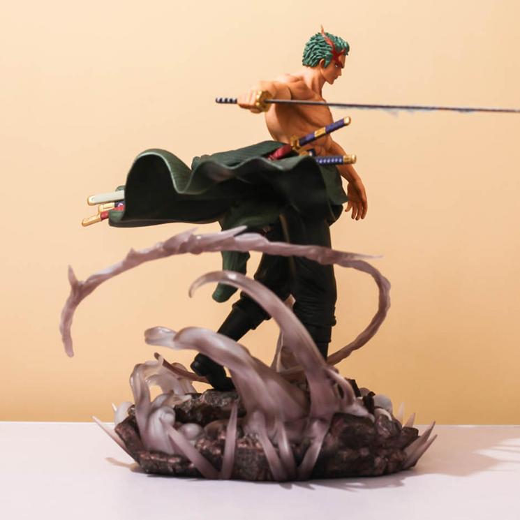Mô Hình Zoro Sử Dụng Enma Siêu Ngầu 28cm 2 Đầu 2 Tay Mô Hình One Piece Cao Cấp, Figure Mô Hình Anmie One Piece Luffy Vu