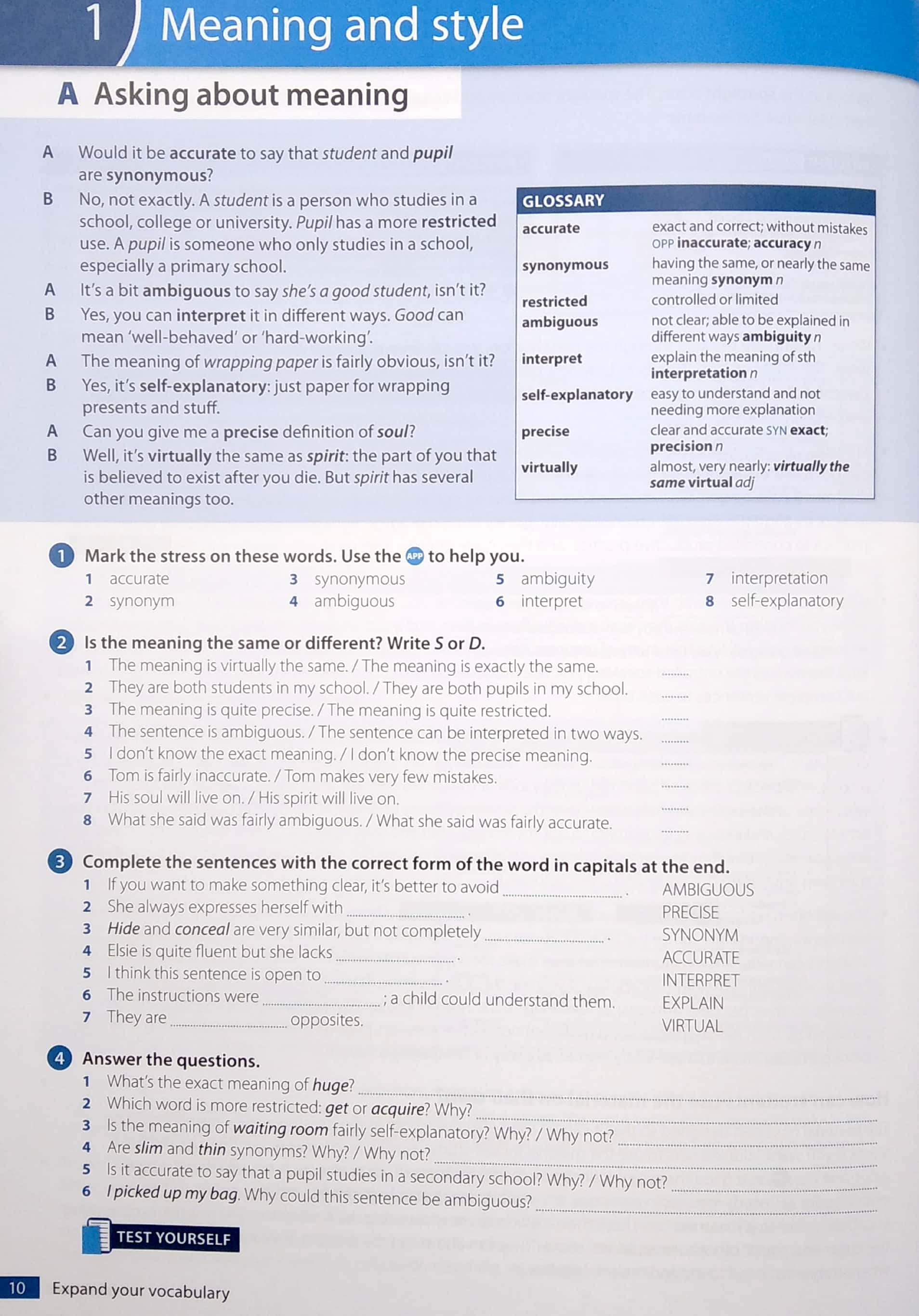 Oxford Word Skills: Upper-Intermediate - Advanced: Student's Pack