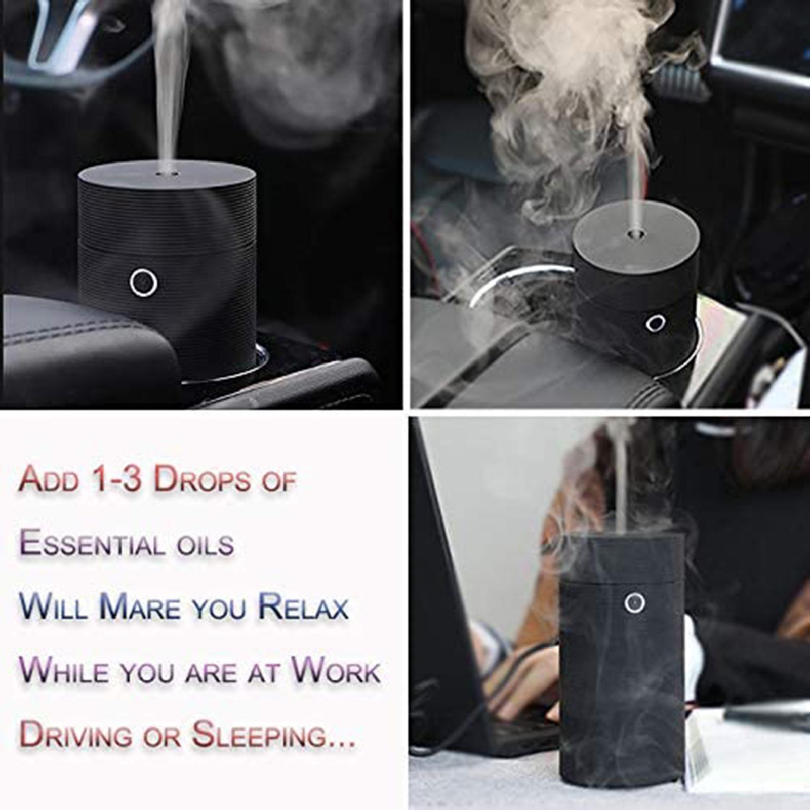 USB Car Humidifier, Mini Portable Humidifiers Air Purifier Quiet Operation