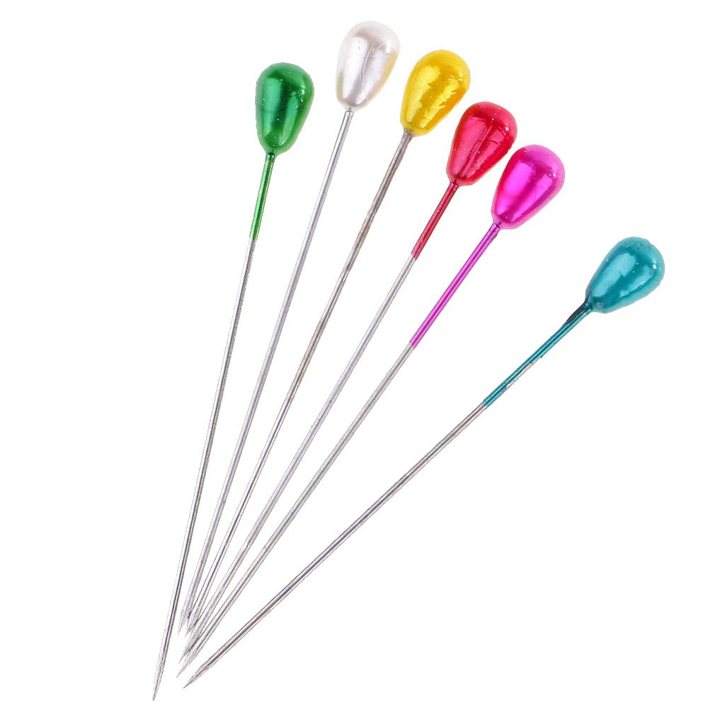 Bộ 100 Chiếc Hijab Kẹp Pin Lapel Pin Nhiều Màu Nhựa Thổ Cẩm DIY Nghệ Nhân Khăn