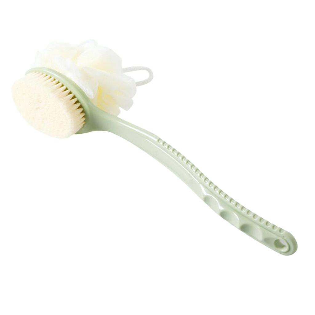 Plastic Long Handle Scrub Skin Massage Shower Brush Bath Back Brush