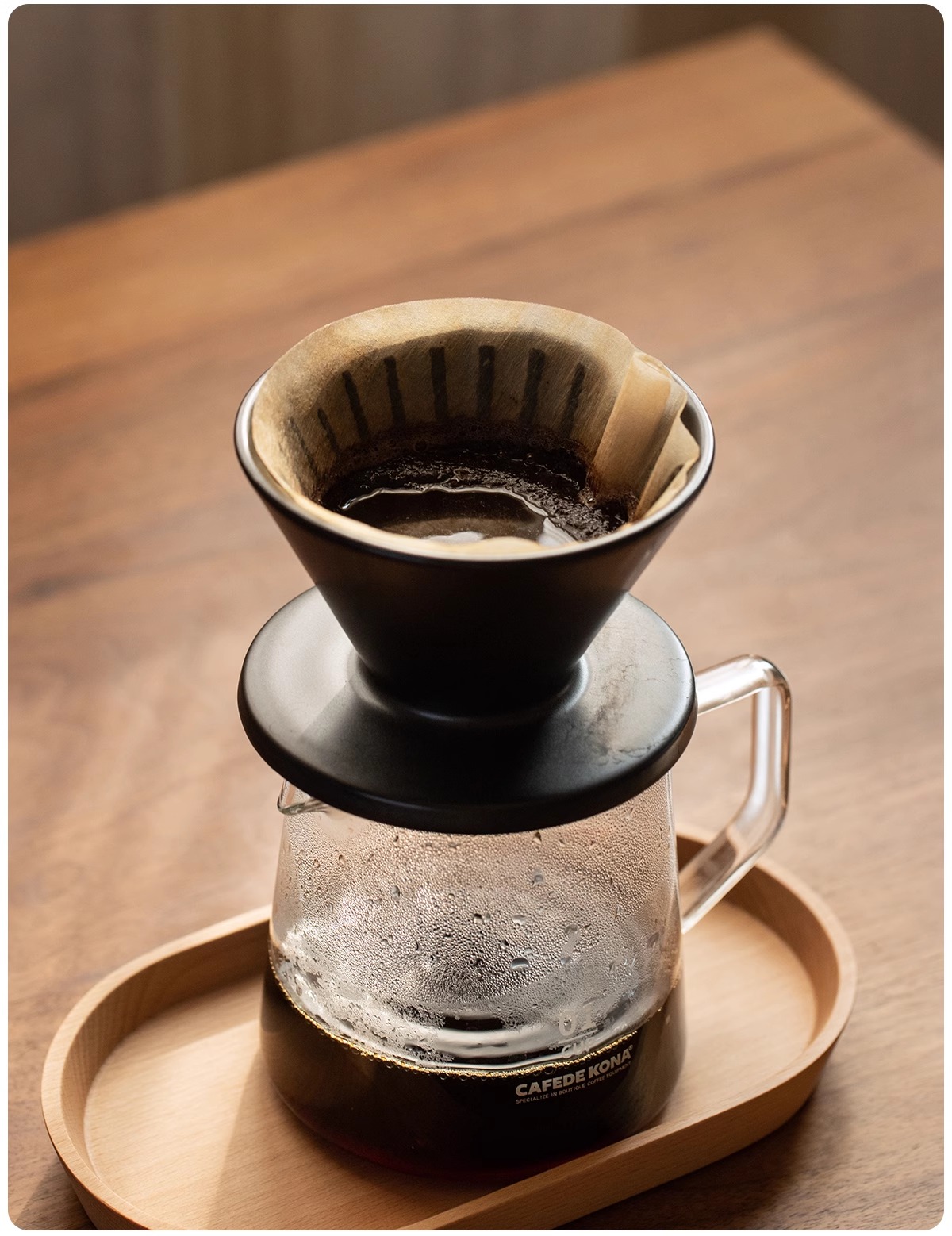 Giấy lọc V60 không tẩy trắng Made in Japan CAFE DE KONA