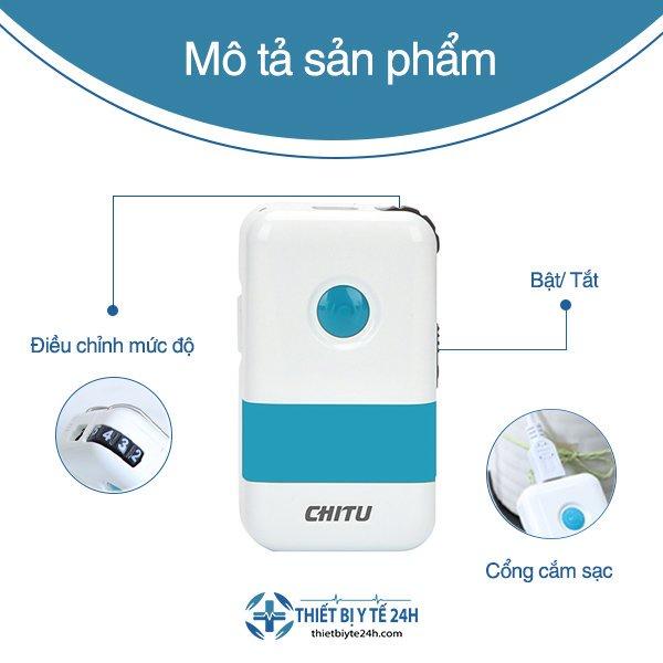 Máy trợ thính có dây Chitu cao cấp,Tai nghe trợ thính có dây khuếch đại âm thanh,loại bỏ tạp âm siêu lọc tiếng ồn