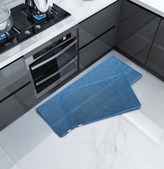 SET THẢM ĐÔI SILVER (1 THẢM NHỎ VÀ 1 THẢM DÀI) Hàng chính hãng