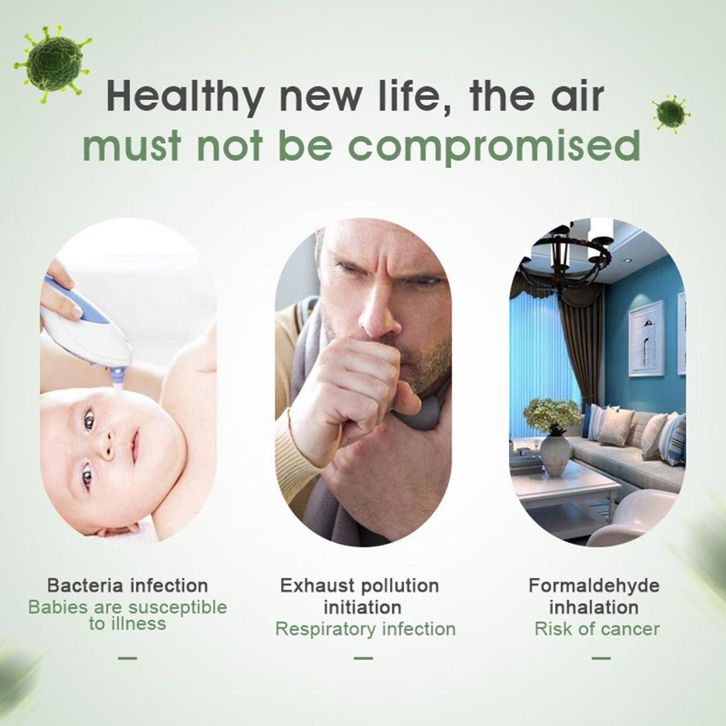 Air Purifier Personal Wearable Necklace Negative Ionizer Anion Air