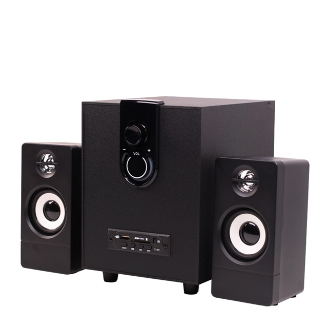 Loa Bluetooth Gỗ 2.1 Để Bàn Công Suất Lớn FT-3900BT Dùng Cho Tivi Máy Vi Tính PC Laptop + Tặng tai nghe chụp tai cao cấp