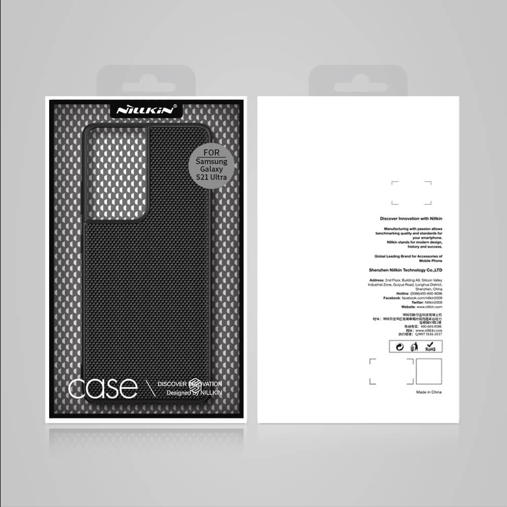 Ốp lưng Nillkin Textured Case dành cho Samsung Galaxy S21 Ultra - Hàng chính hãng