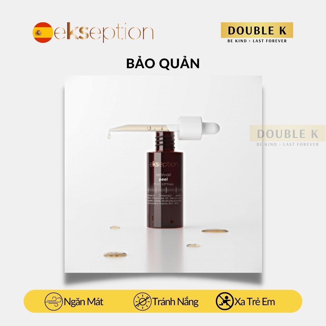 ekseption Pure Skin Peel - Giảm Mụn, Mờ Thâm Sau Mụn, Se Nhỏ Lỗ Chân Lông, Mịn Màng Làn Da - Double K