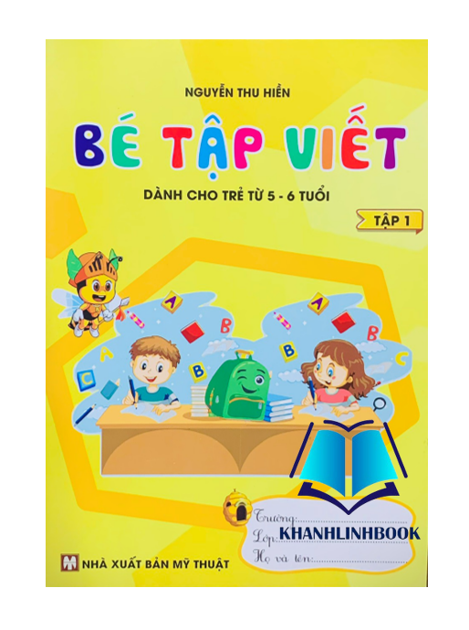 Sách - bé tập viết - tập 1