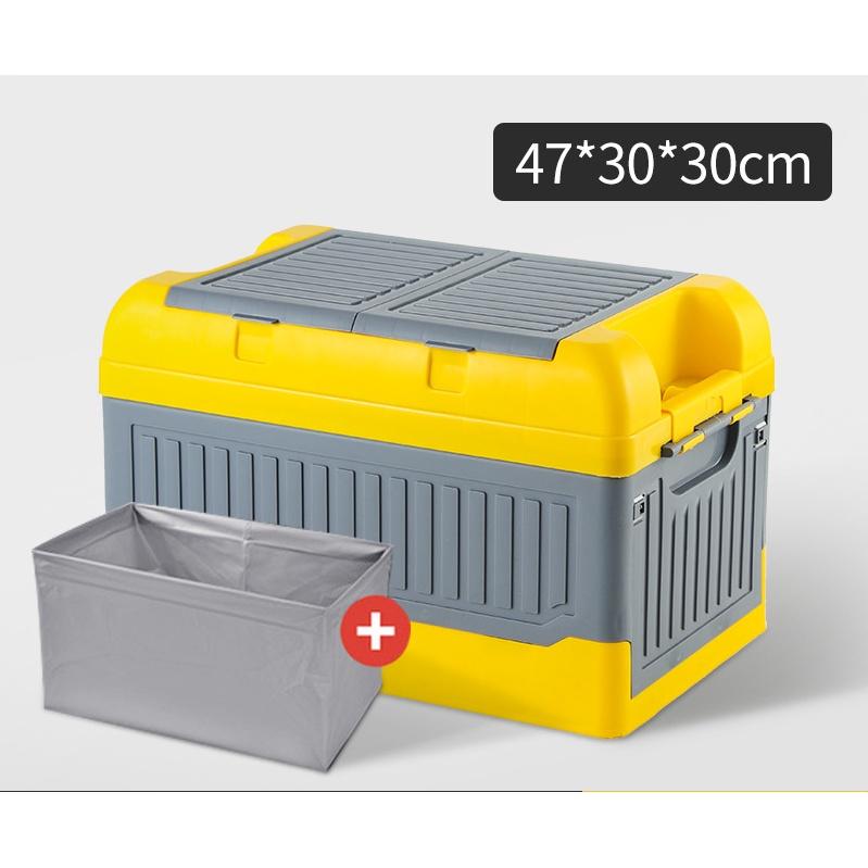 Thùng đựng đồ cốp xe ô tô xếp gọn dễ dàng với 2 dung tích 30L và 55L tiết kiệm tối đa không gian cốp xe ô tô - 42 lít