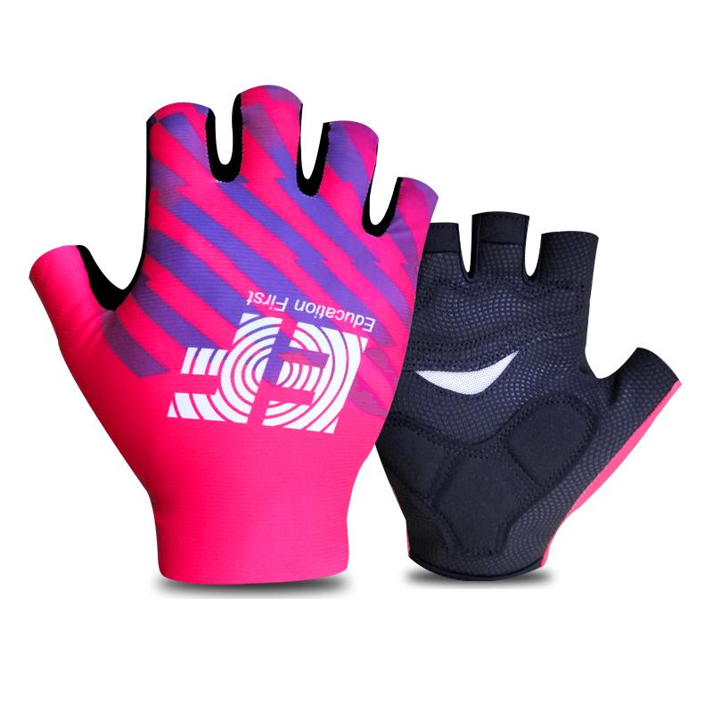 Mới EF Ngón Cyclng Găng Tay Guantes Ciclismo Thoáng Khí Xe Đạp Thể Thao Găng Tay Chuyên Nghiệp Đua Xe Găng Tay Xe Đạp