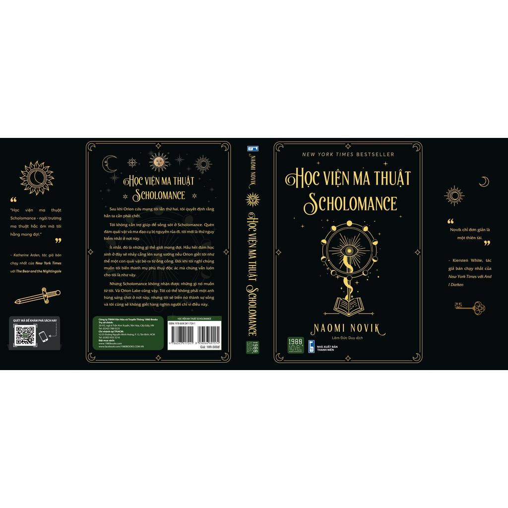 Sách Học viện ma thuật Scholomance - BẢN QUYỀN