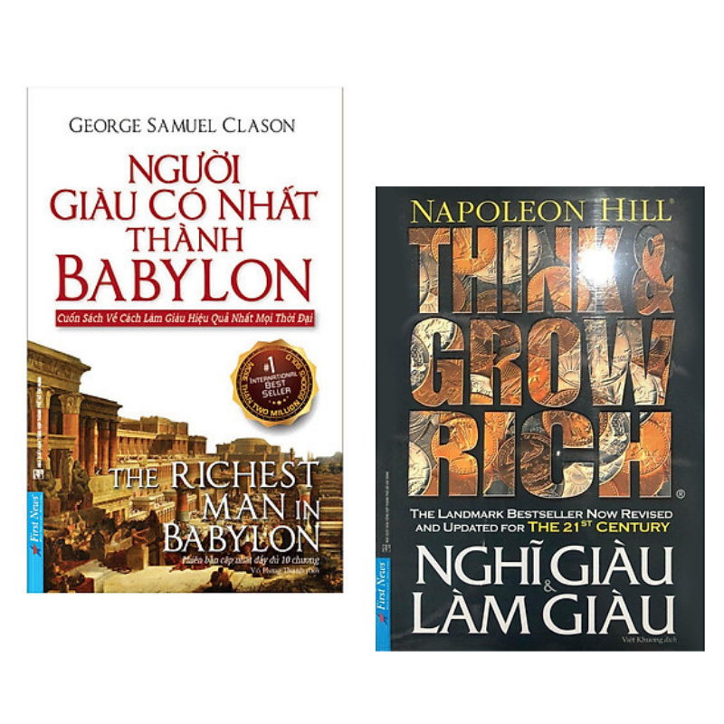 Combo Người Giàu Có Nhất Thành Babylon - Nghĩ Giàu Và Làm Giàu