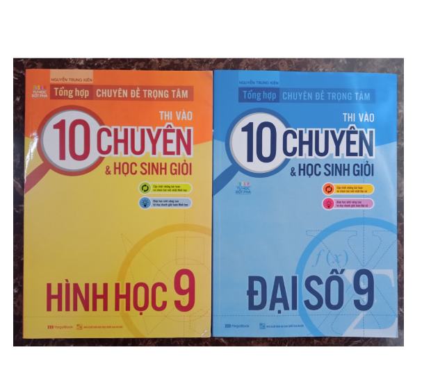 Sách - Combo 2 cuốn Tổng hợp chuyên đề trọng tâm thi vào 10 chuyên và học sinh giỏi 9 Toán