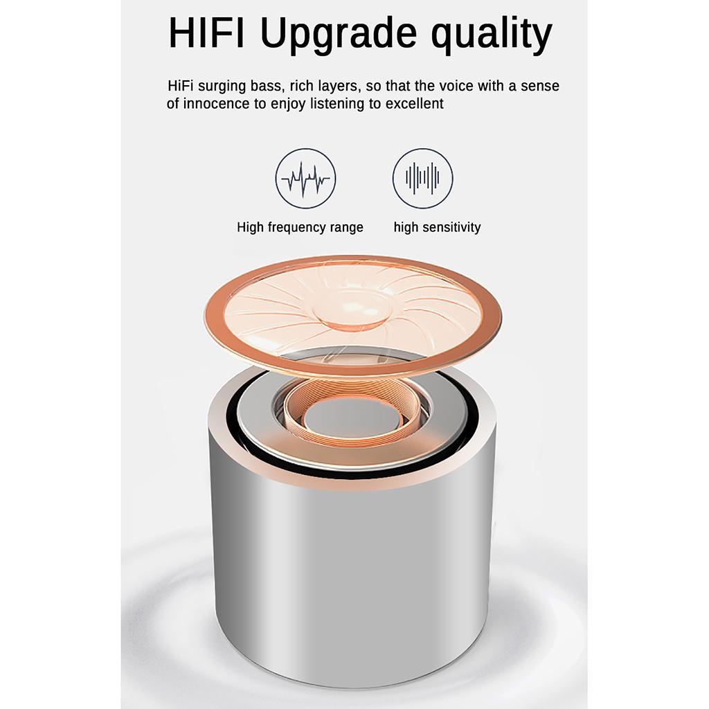 Bluetooth 5.0  Wireless Earphones Stereo Mini In-Ear Headphones