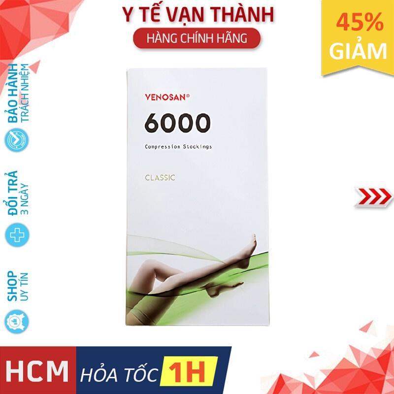 Vớ Suy Giãn Tĩnh Mạch (Tất Y Khoa): Venosan 6000 (Đùi/ Gối/ Hông) (Chính hãng Thụy Sĩ) -VT0446