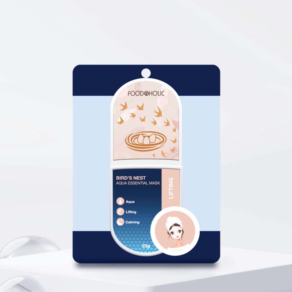 Mặt Nạ Giấy Cấp Ẩm, Dưỡng Trắng Da Hàn Quốc Foodaholic Mask 23g