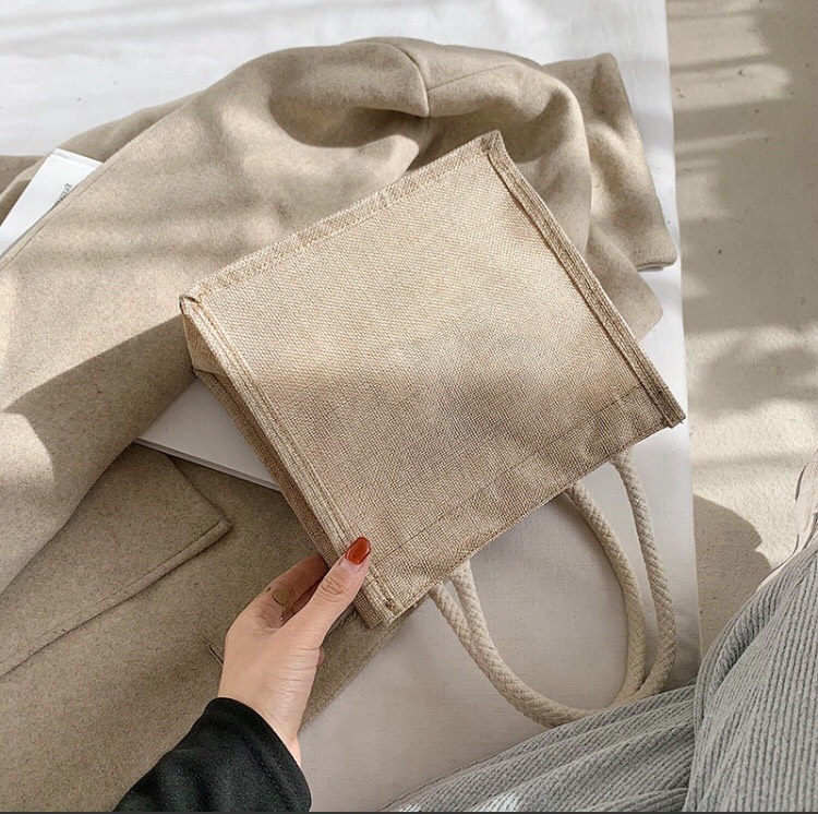 Túi Xách Nữ, Túi Đeo Vai Nữ Phong Cách Vintage In Họa Tiết Siêu Dễ Thương