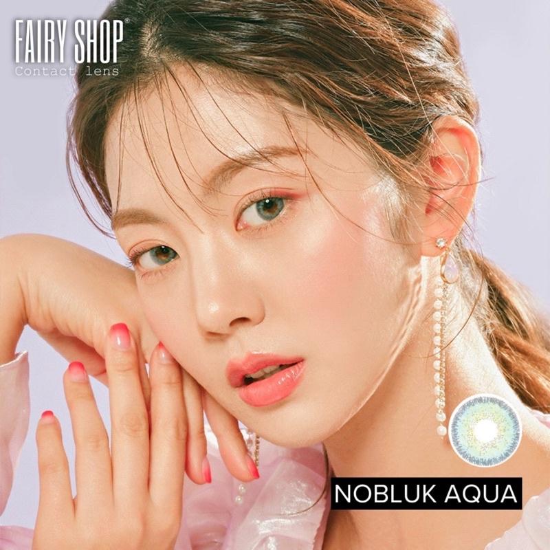 Kính Áp Tròng Nobluk Aqua 14.2mm - Kính Áp Tròng FAIRY SHOP CONTACT LENS độ 0 đến 6