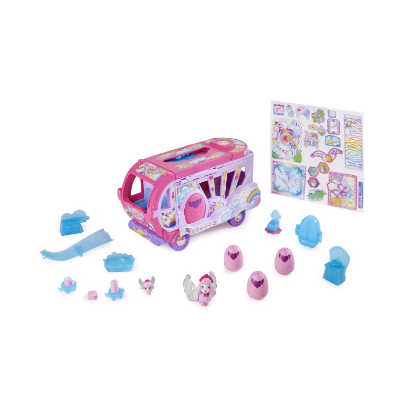 Đồ Chơi HATCHIMALS Xe Cắm Trại Gia Đình Poodle 6064457