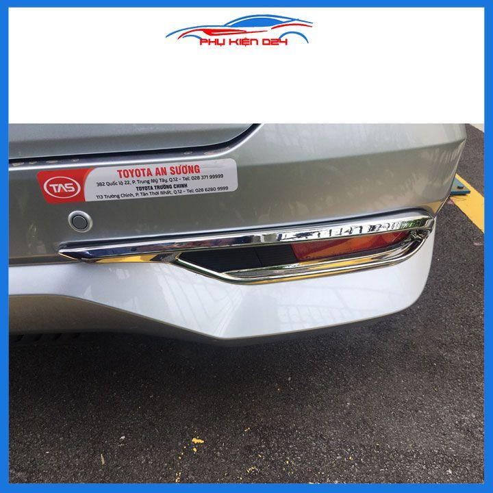 Ốp viền đèn gầm trước sau xe Avanza 2022-2023 mạ Crom chống trầy trang trí làm đẹp xe