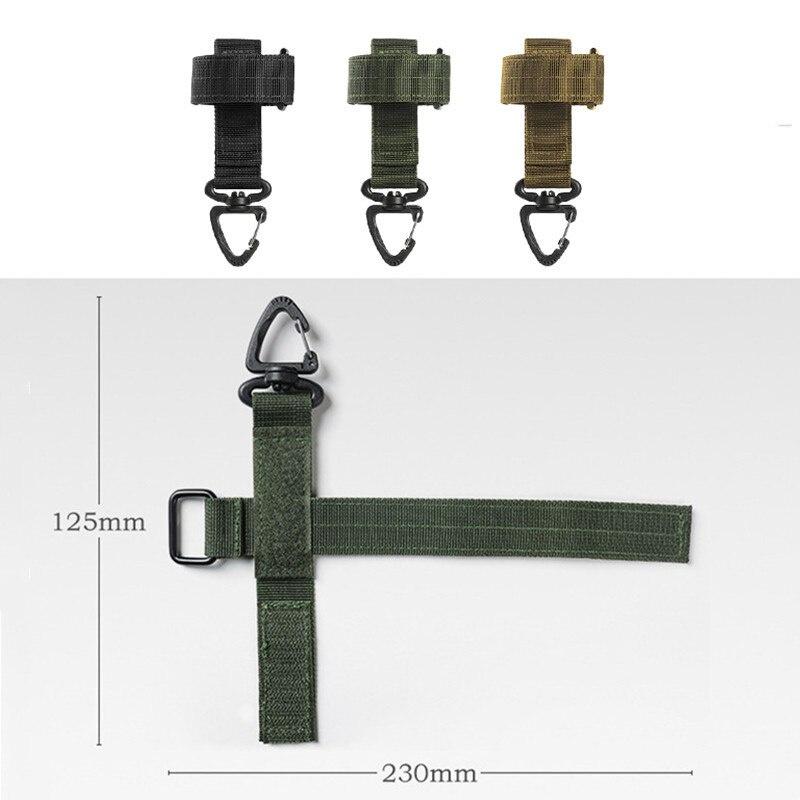 Multi-purpose Nylon Gloves Hook Work Gloves Safety Clip Outdoor Tactical Gloves Climbing Rope Anti-lost Camping Hanging Buck