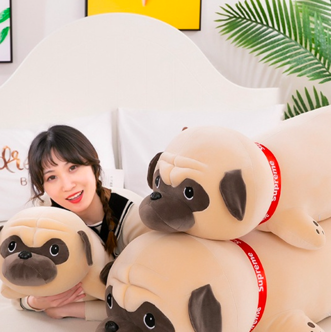 Gấu bông chó mặt xệ ngộ nghĩnh - Size từ 60cm đến 90cm - Quà tặng gấu bông chó pull mềm mại cao cấp - Gối ôm cho bé