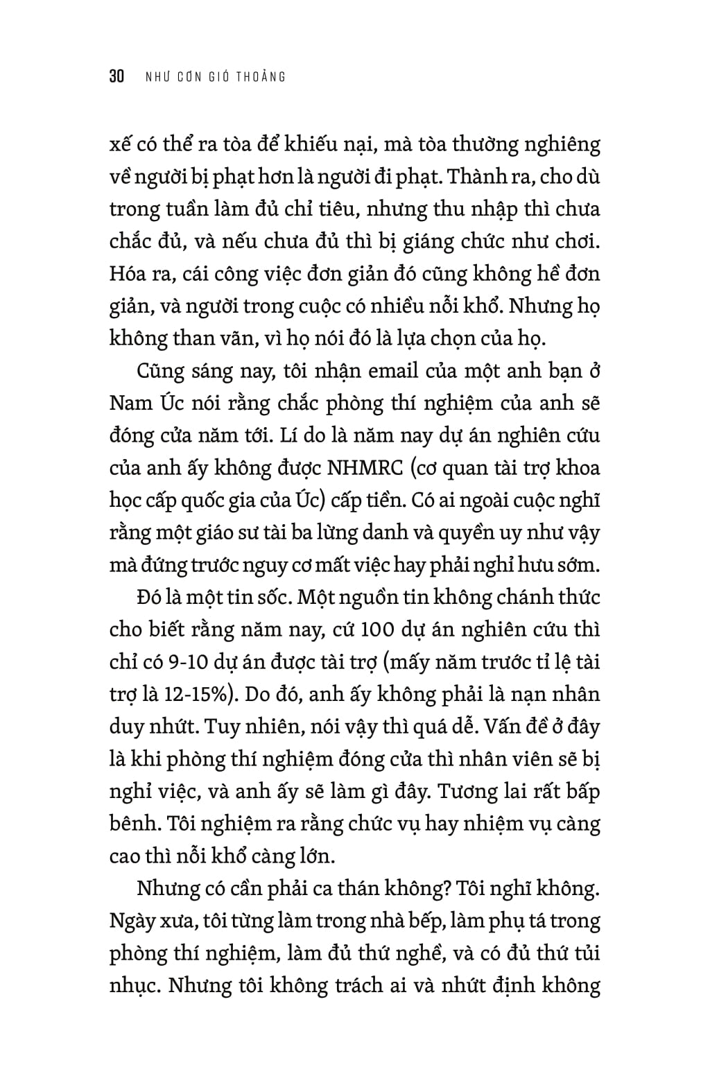 Sách: Như Cơn Gió Thoảng - Nghĩ Về Những Qui Luật Cuộc Sống