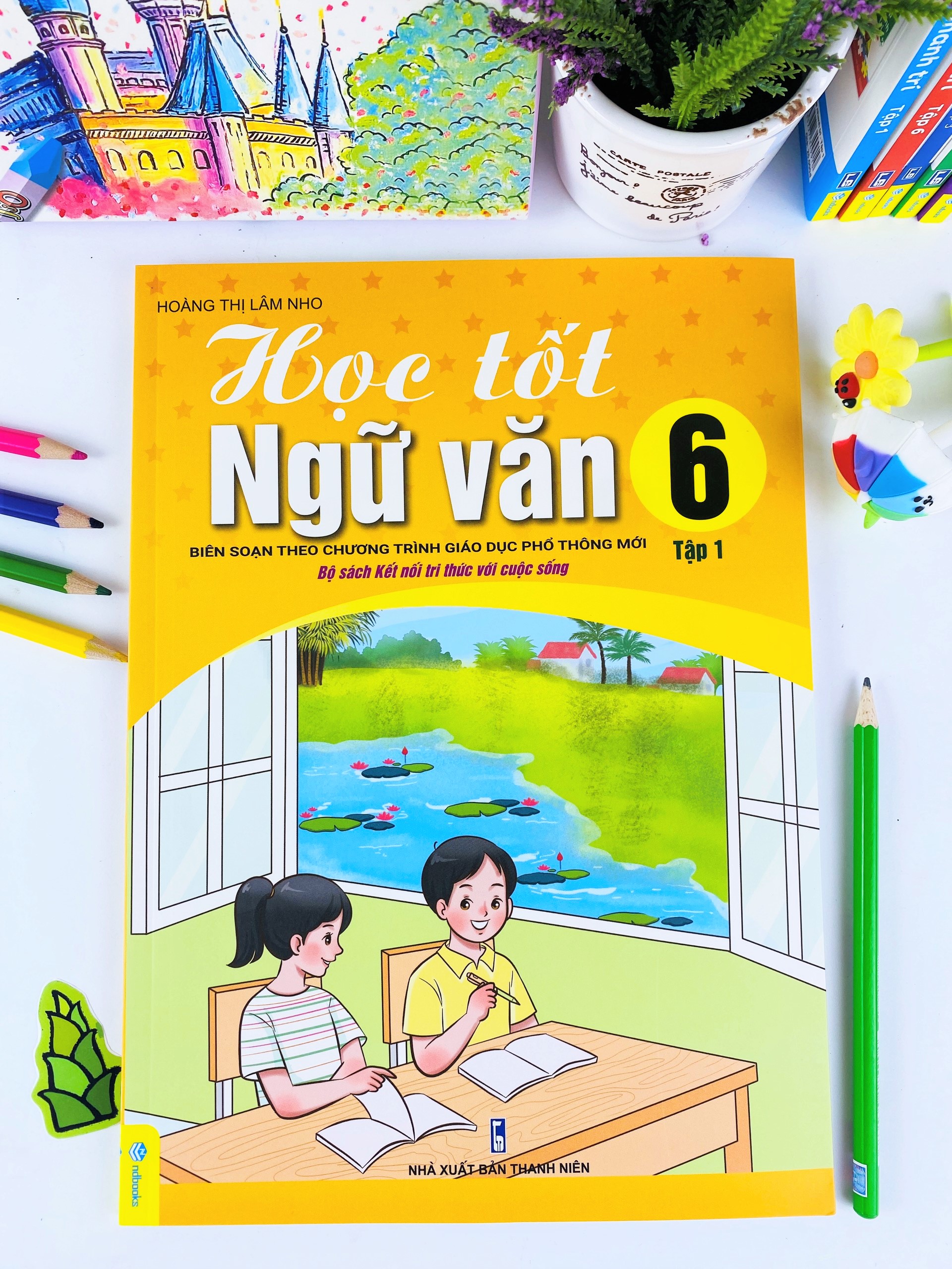 Sách - Combo 2 cuốn Học Tốt Ngữ Văn Lớp 6 - Biên soạn theo CT GDPT mới (Bộ sách Kết Nối) - ndbooks