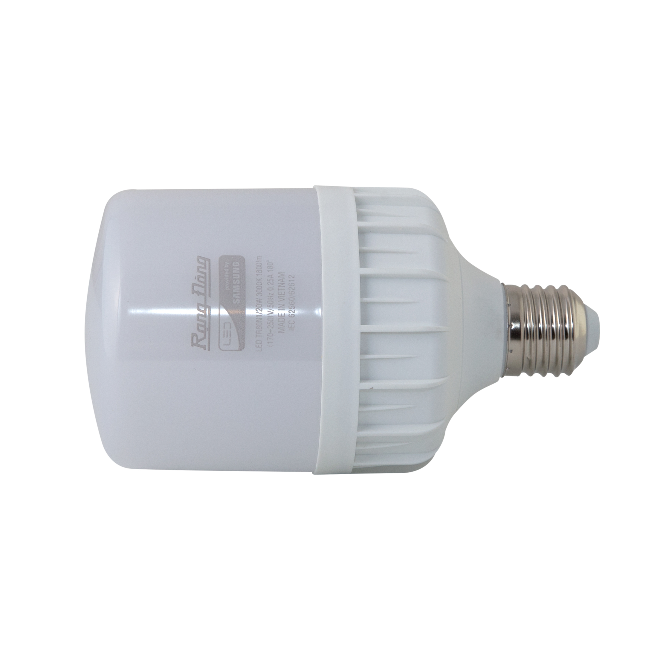 Bóng đèn led bulb trụ 80W Rạng Đông, model LED TR140/80w