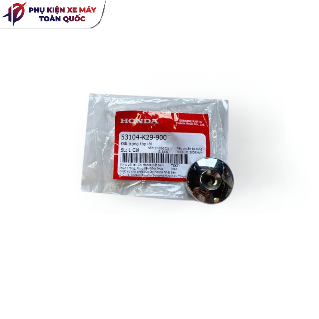 Gù đối trọng tay lái HONDA SH MODE 125 -53104K29900