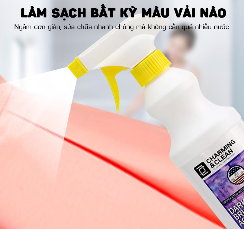 Dung Dịch Phục Hồi Và Chống Phai Màu Quần Áo Cao Cấp 500ML