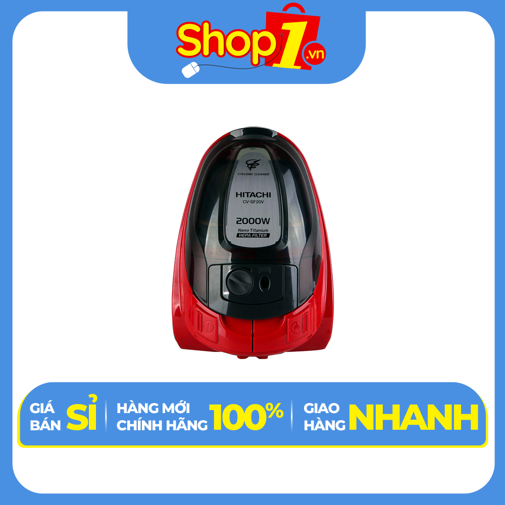 Máy Hút Bụi Hitachi SF20V  - Đỏ - Hàng chính hãng