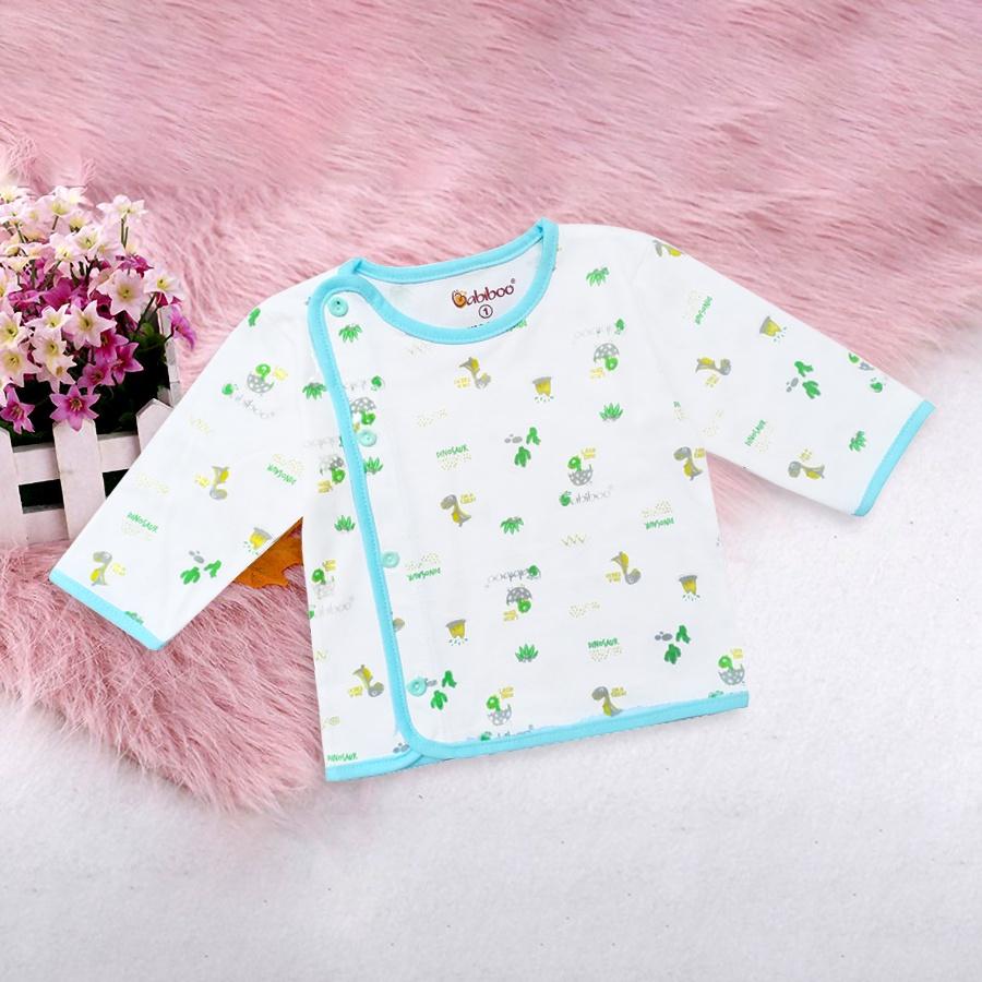 Áo sơ sinh Bác sĩ tay dài in hình cute 100% cotton - B147