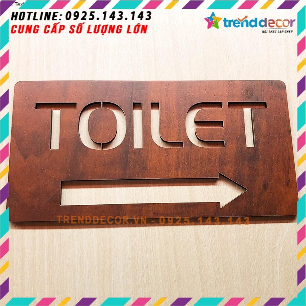 Tranh gỗ treo tường -Bảng toilet, phòng vệ sinh,WC F10 -CRN - 01 đẹp trang trí nhà và quán cafe Trenddecor
