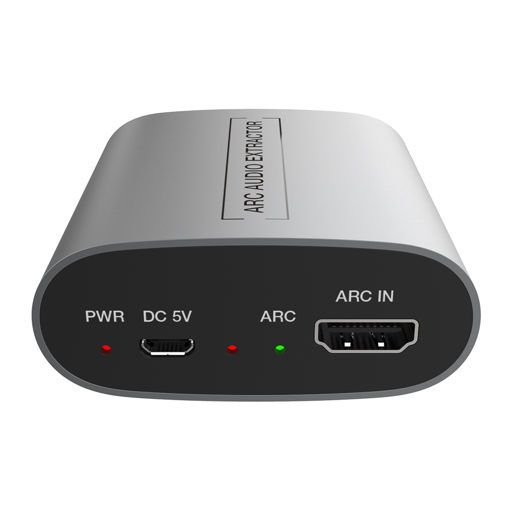 Bộ tách âm thanh HDMI ARC Hỗ trợ chức năng CEC / Bộ chuyển đổi âm thanh 3,5mm L / R