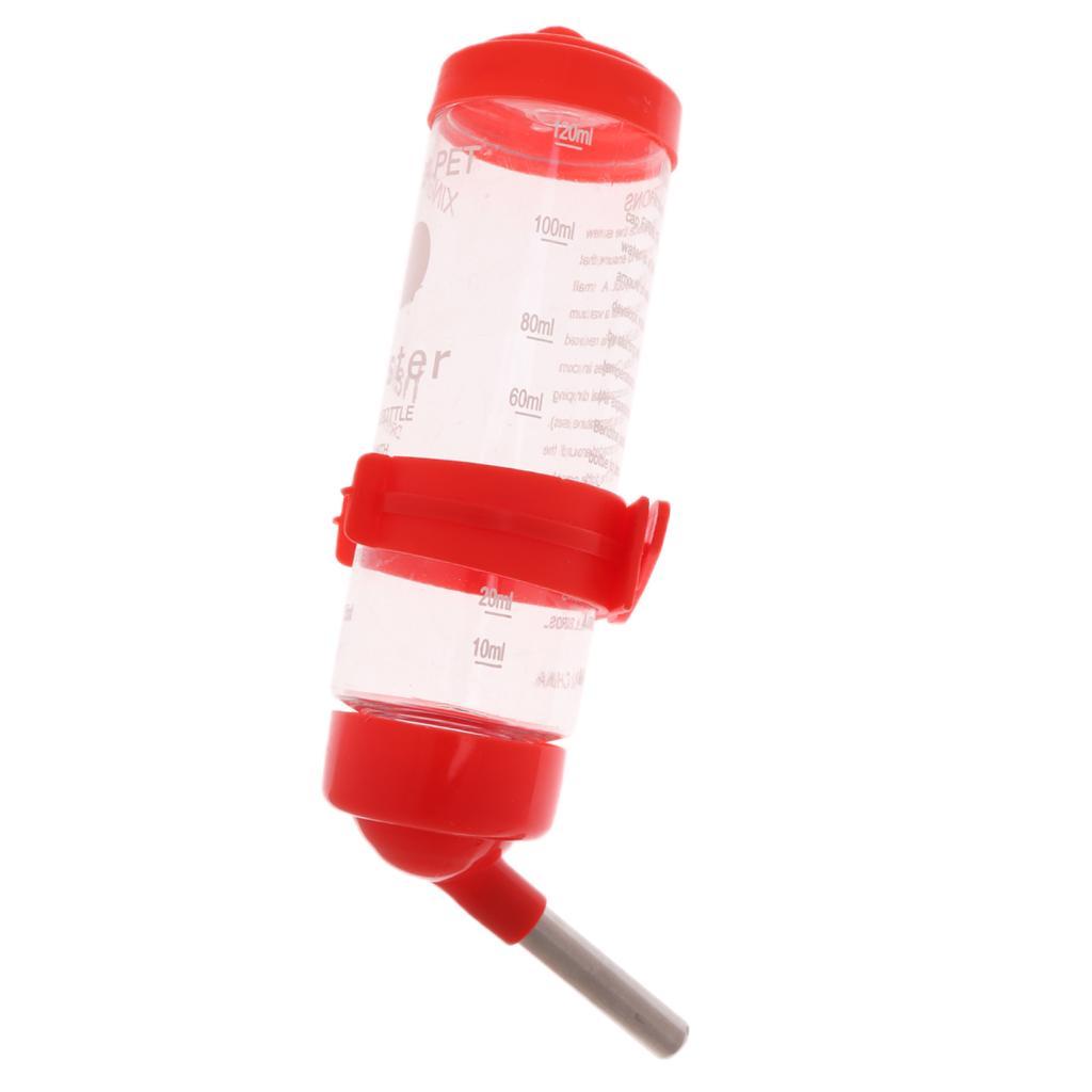 2x 125ml Pet? Drinking Water Bottle Water Feeder Drinking Dispenser