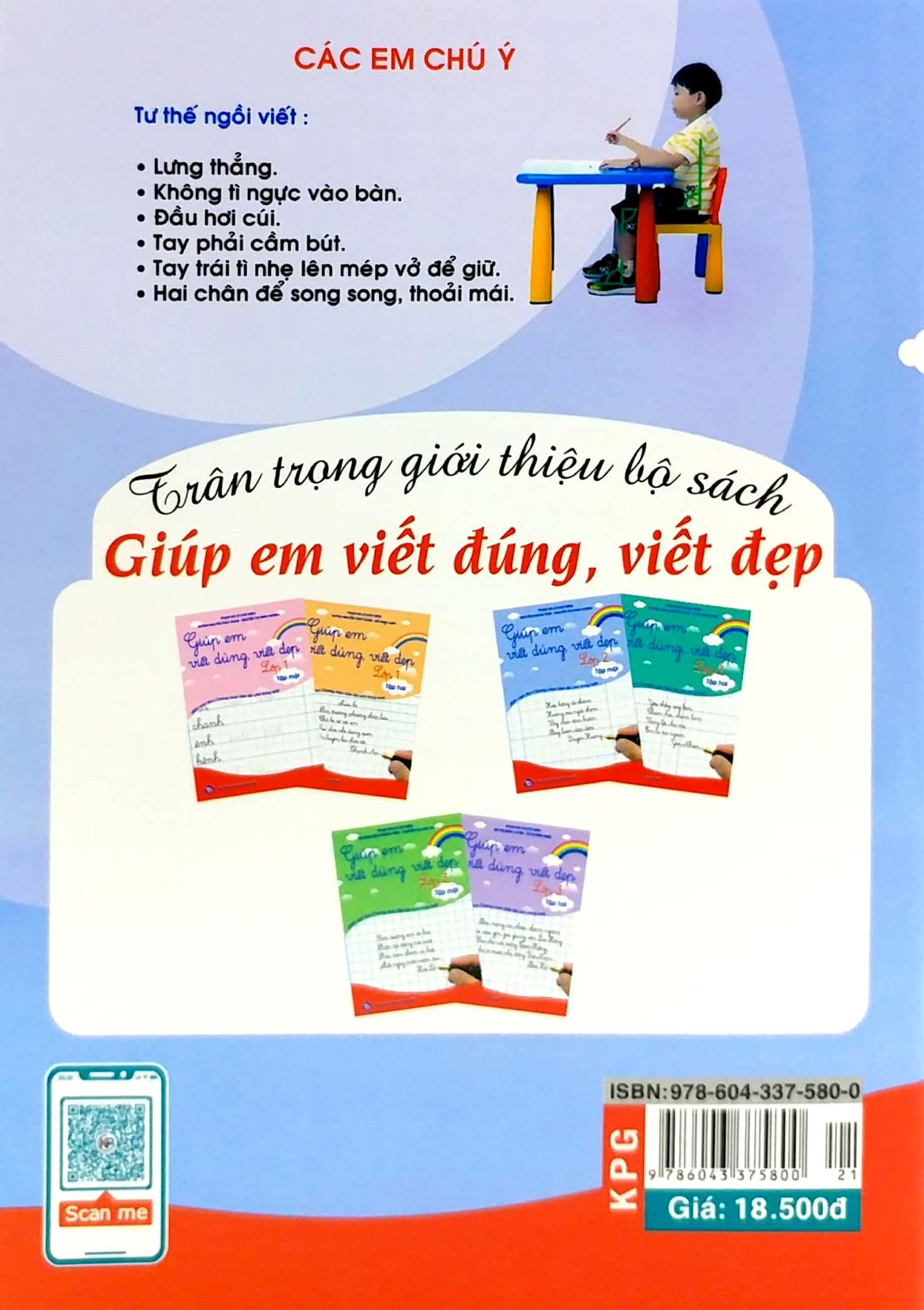 Giúp Em Viết Đúng, Viết Đẹp Lớp 2 - Tập 1 (Chân Trời Sáng Tạo)
