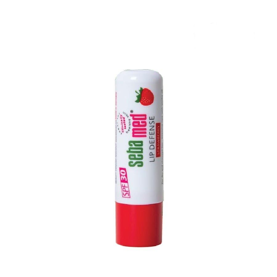 Son dưỡng bảo vệ môi chống khô nứt môi Sebamed Sensitive Skin Lip Defense pH5.5 hương Dâu 4.8g