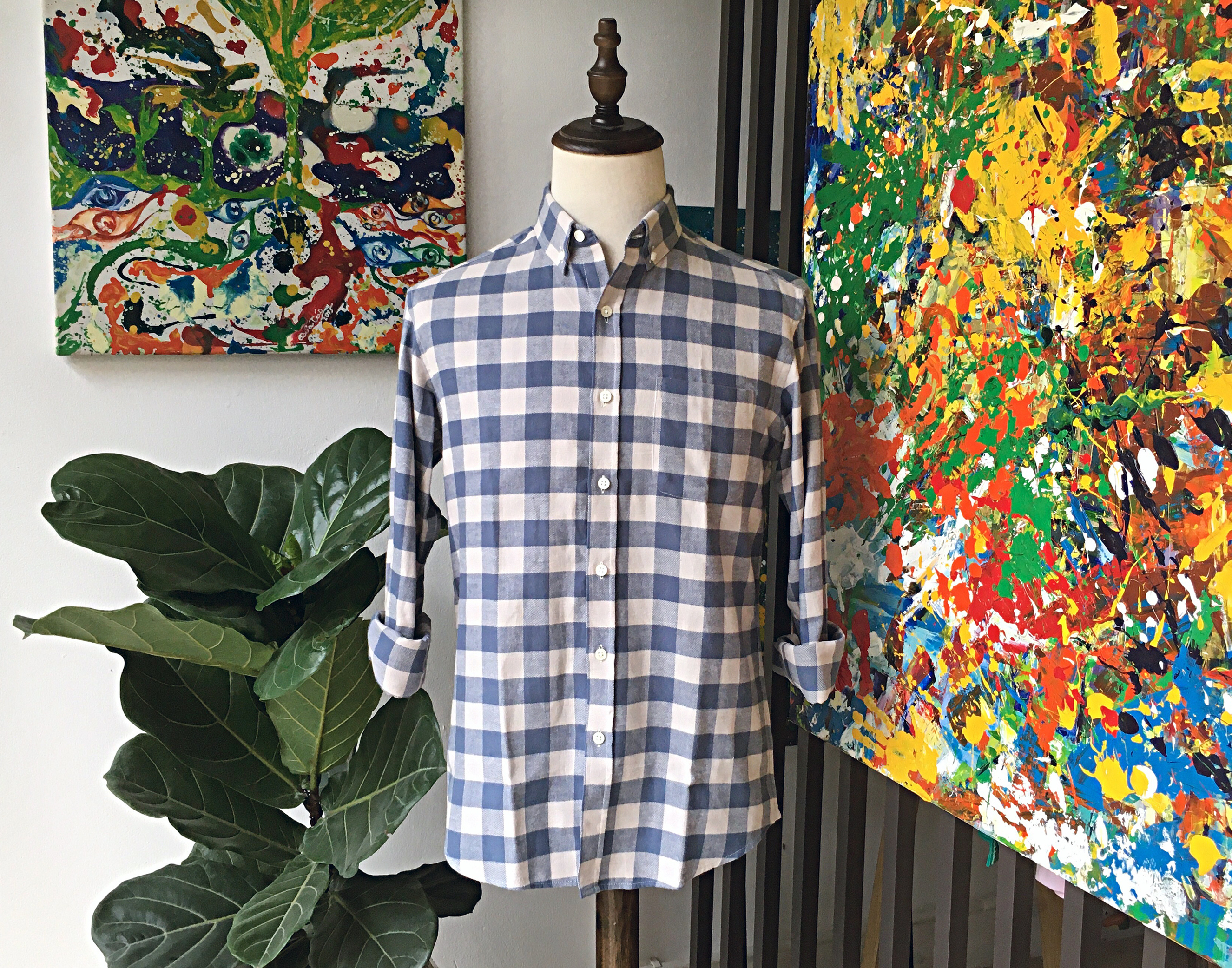 Áo sơ mi caro Nam - FLANNEL SHIRT Ngầu Store chất liệu cotton dạ mềm mại, thoáng