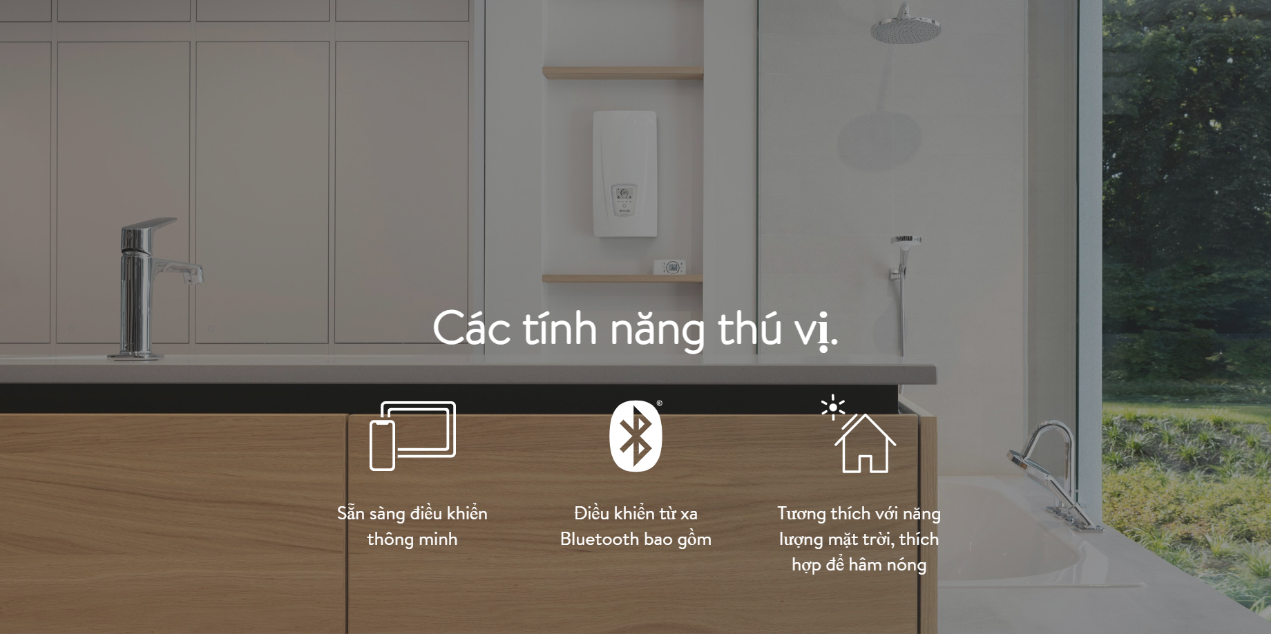 Máy nước nóng tức thì E-Comfort DEX Next S - Hàng chính hãng