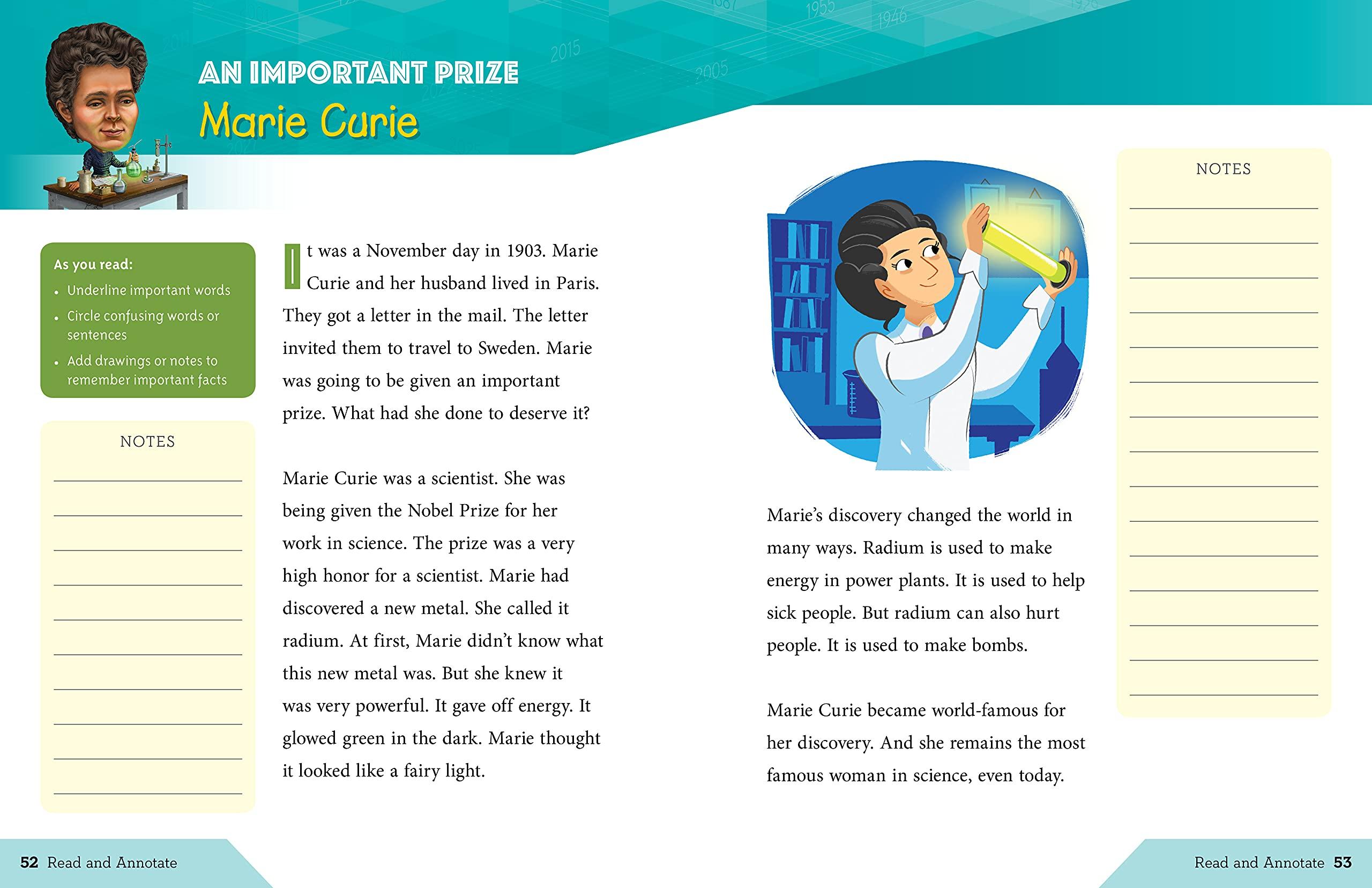 Who Was? Workbook: Grade 2 Science/Social Studies