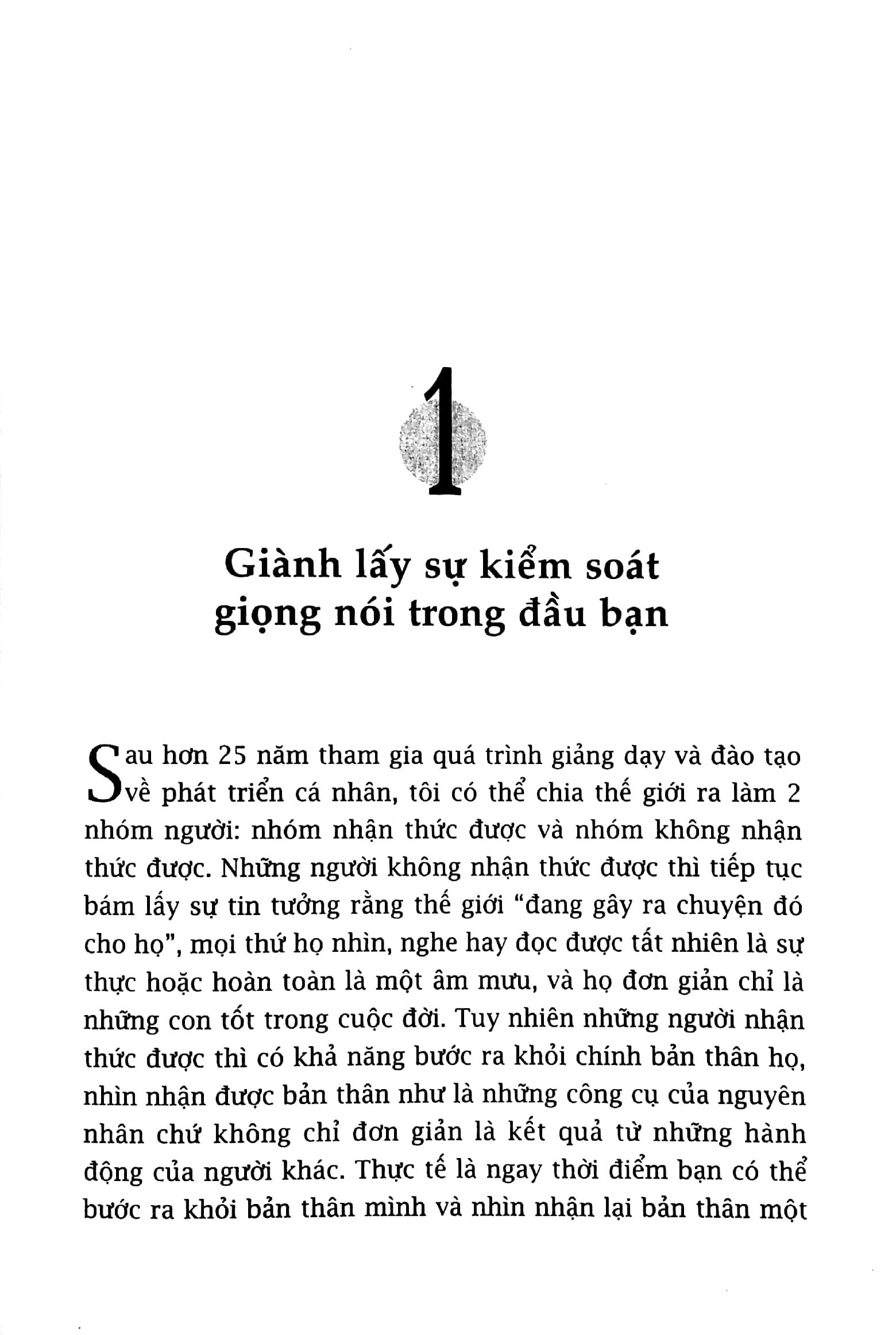 Làm Chủ Giọng Nói Trong Đầu