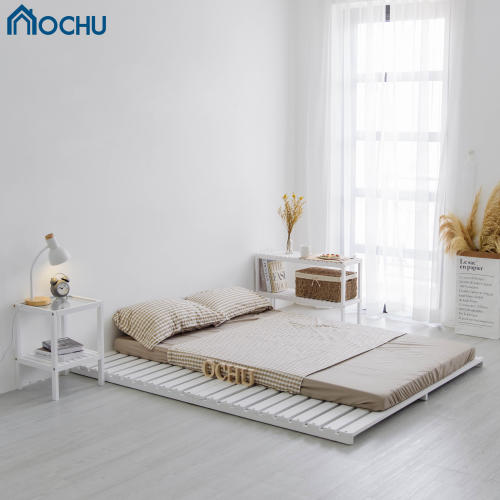 Giường Ngủ Pallet Gỗ Thông OCHU - Nancy Bed - White