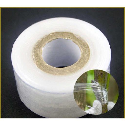 Băng dính ghép cây tự hủy - khổ 5 cm - dùng cho ghép cành, ghép tán, tạo dáng cây cảnh