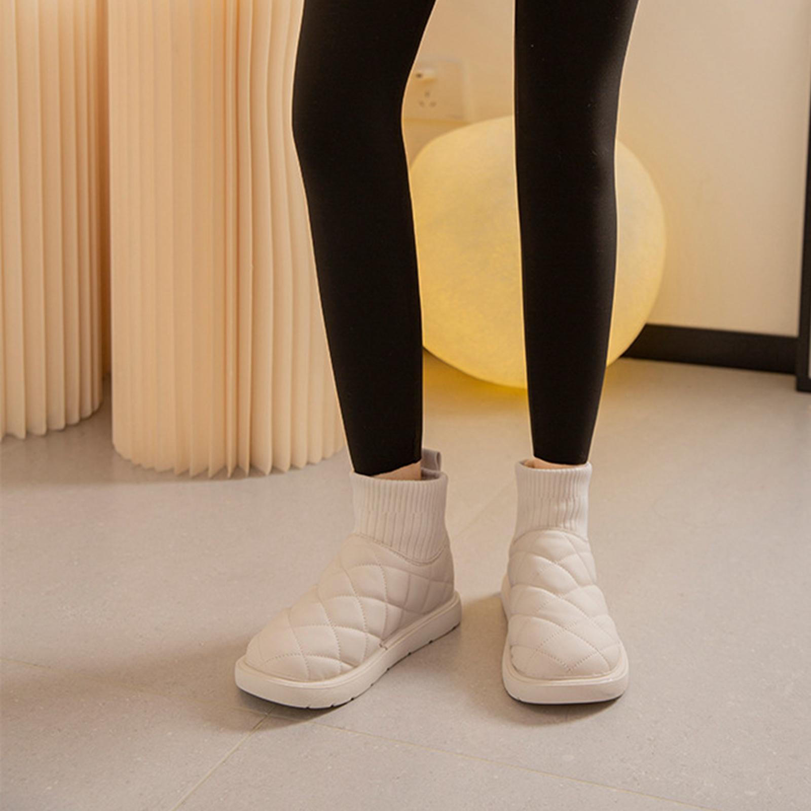 Women's Snow Boots Anti Slip Comfortable Short Boots for Trekking Hiker Work Hiking