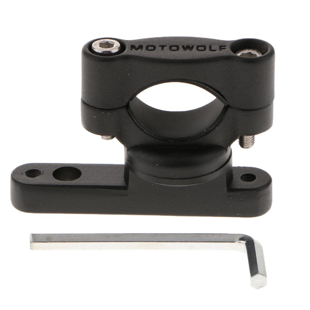 Motowolf Xe Máy Gương Chiếu Hậu Có Thể Xoay Giá đỡ Mở Rộng Giá đỡ