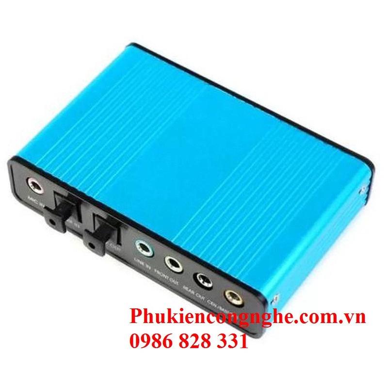 Card Sound box 5.1 điều khiển âm thanh cổng USB