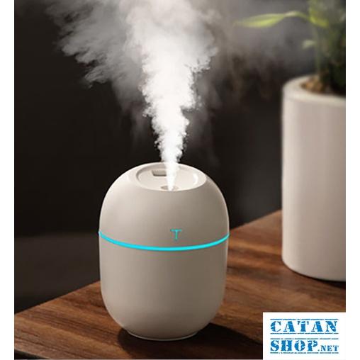 Máy xông tinh dầu Mini Humidifier cho phòng ngủ và trên xe hơi, Máy khuếch tán tinh dầu phun sương tỏa hương thơm